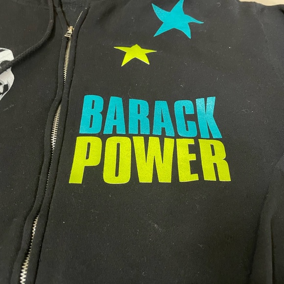 Vintage Barack Obama Barack Power Sweatshirt, Men's Medium - Picture 2 of 7